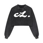 CL Cropped Oversized Sweatshirt
