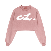 CL Cropped Oversized Sweatshirt