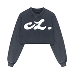 CL Cropped Oversized Sweatshirt