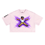 "Electro Killa" Ladies Crop